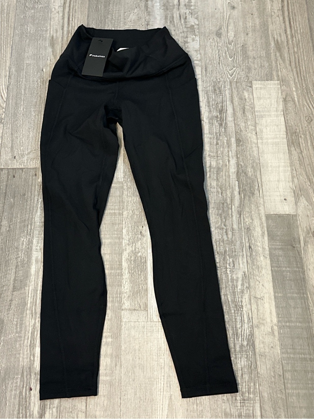 FABLETICS  Womens Oasis High Waisted Pureluxe Leggings Black NWT Size Small